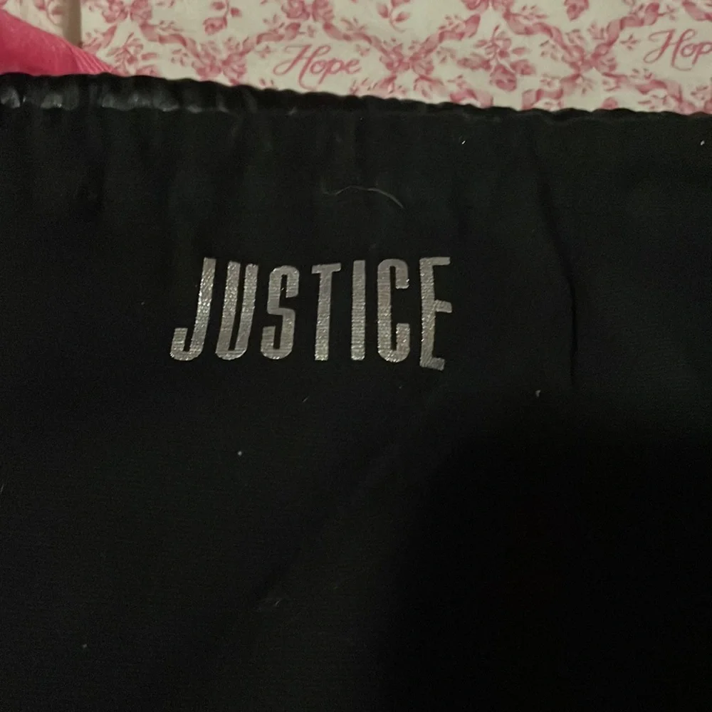 Girl Hero Justice Sequin Drawstring Bag